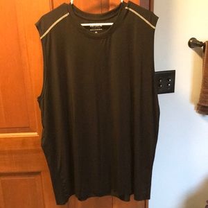 Black mens cut off tank size 2XL. Aeroline brand